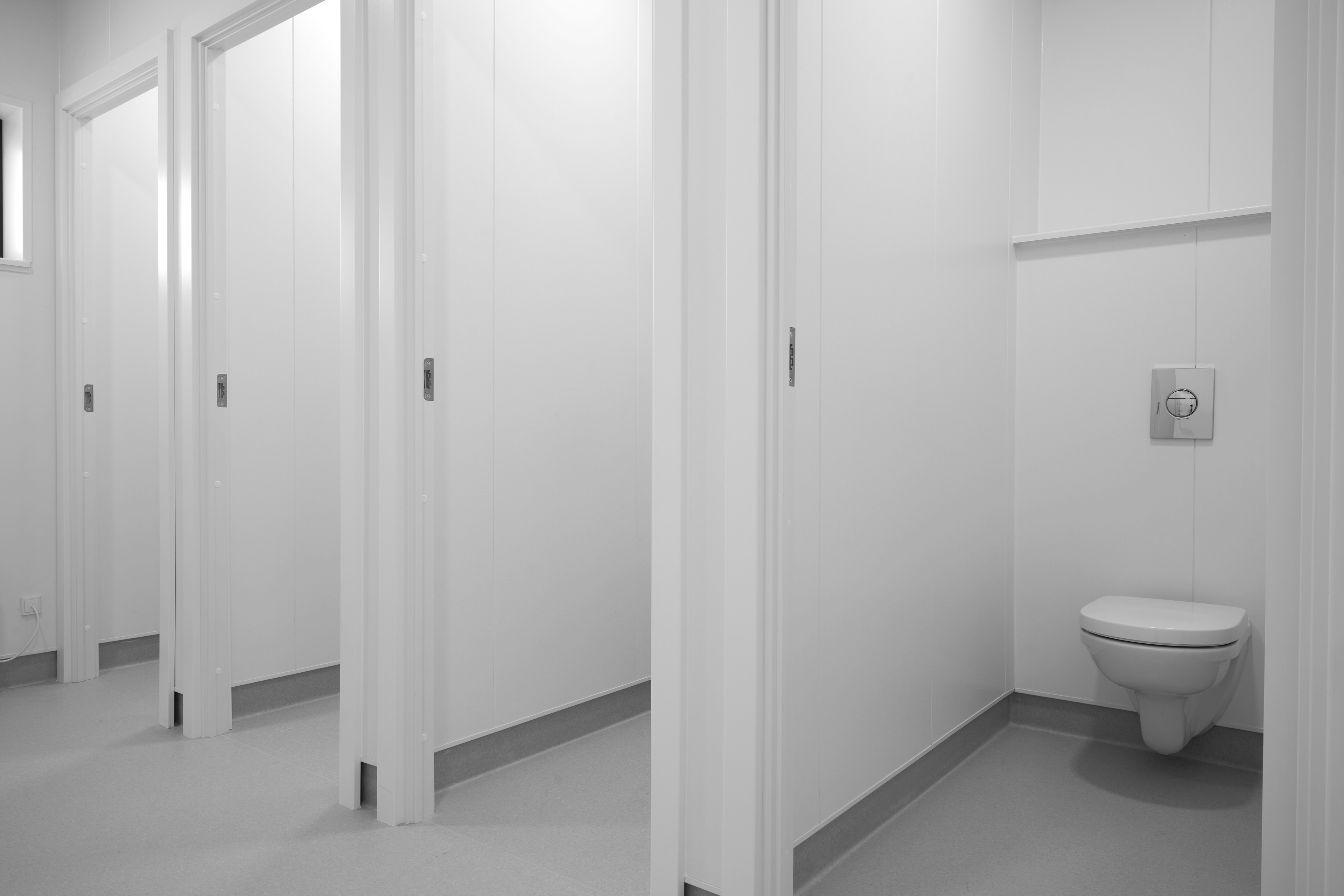 Modulbyggeri - toiletter - Kirstinebjergskolen - Fredericia