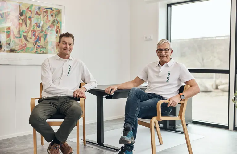 Klaus Trend Poulsen og Benny Møller fra Conrum