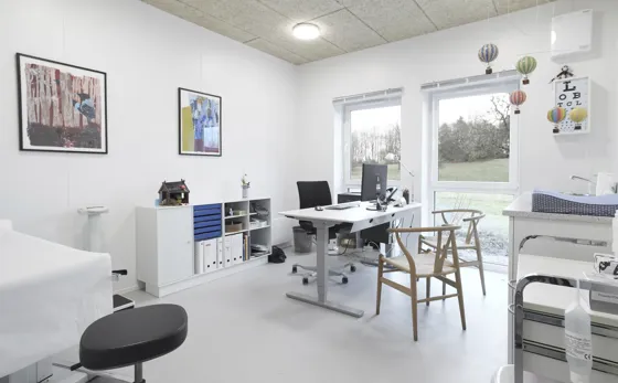 Modulbyggeri Conrum Klinik Konsultationsrum